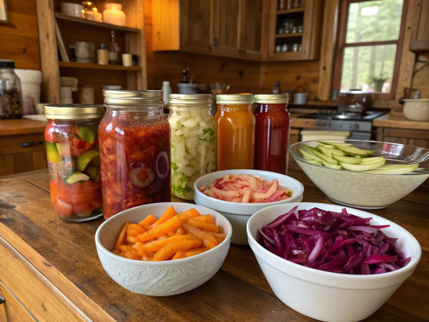 Avanceret madlavning med fermentering og konservering